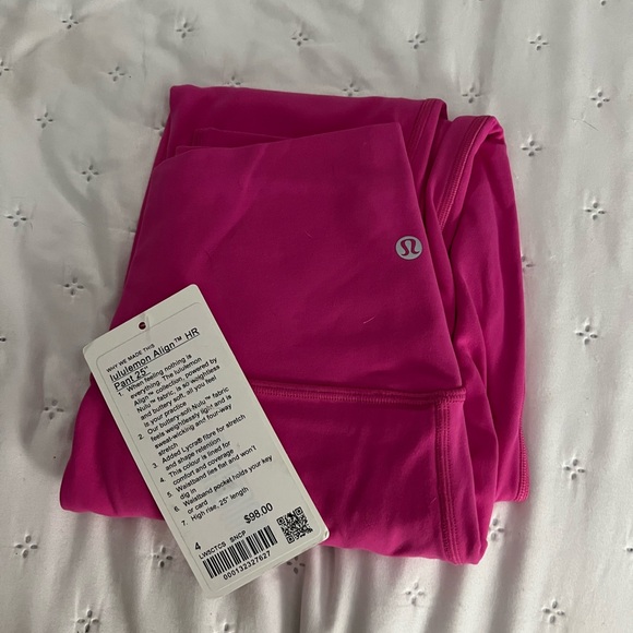 Lululemon Sonic pink Align 25 Leggings